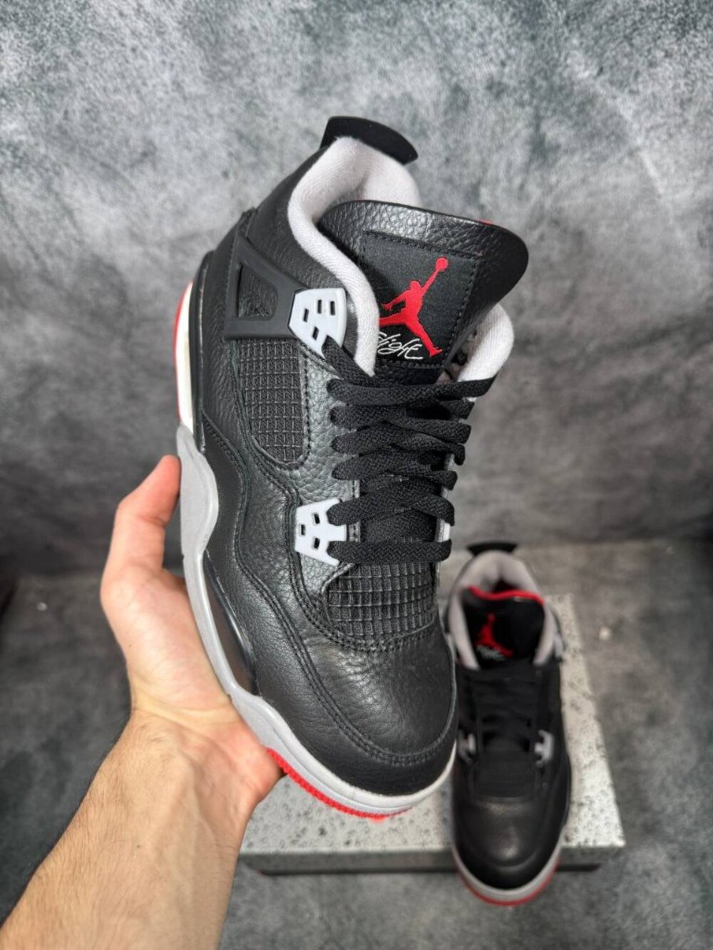 Size 7Y | Jordan 4 Reimagined Bred With Box | Pre-Owned
